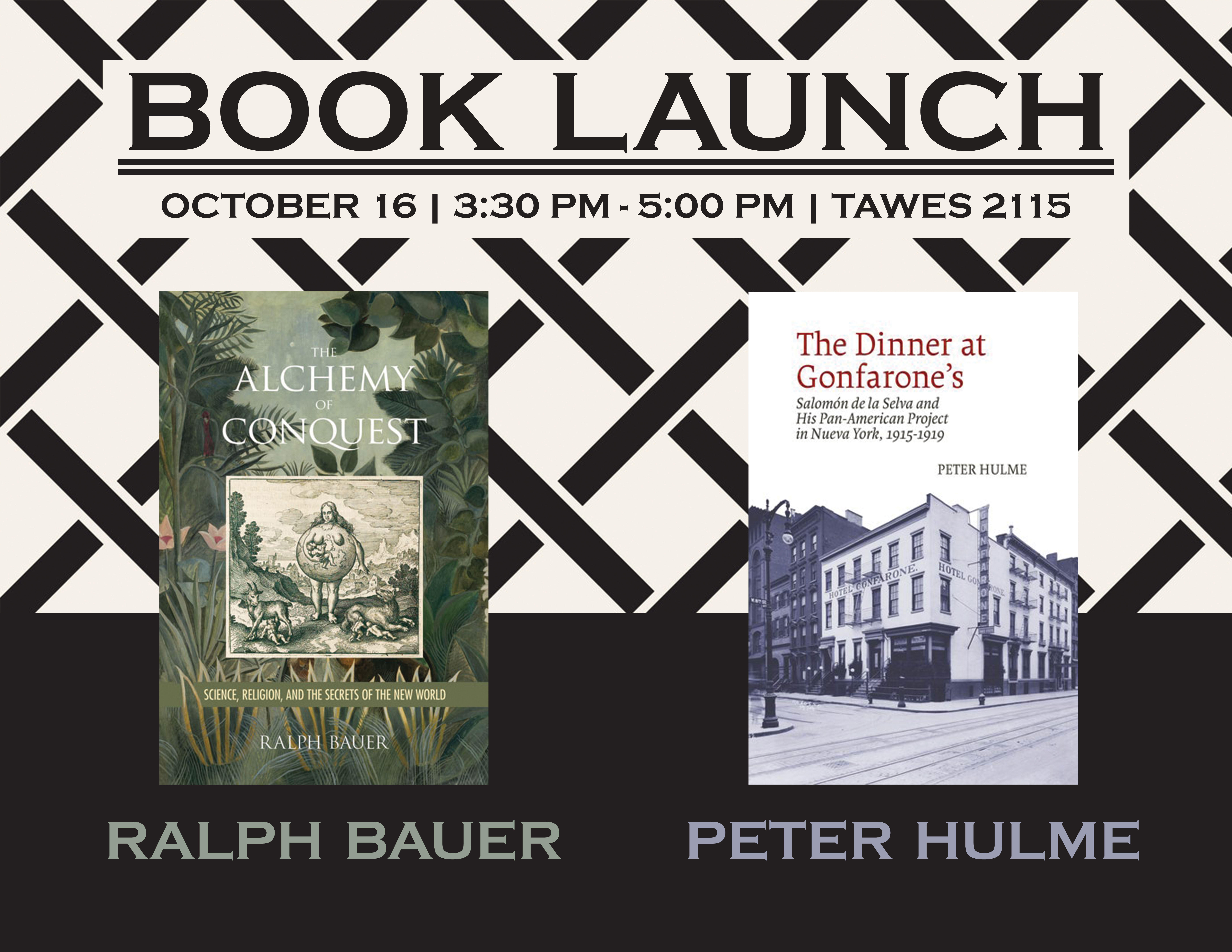 Book Launch - Ralph Bauer