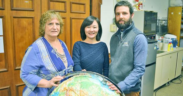  Dr. Donna Governor, assistant professor of teacher education; Dr. Yunjuan He, associate professor of Chinese; and Dr. Gregory Feiden, assistant professor of astronomy, are teaming up for the UNG STARTALK Chinese and Astronomy Summer Academy set for July 7-20 on UNG's Dahlonega Campus.