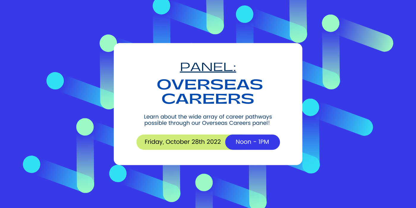 Career event graphic