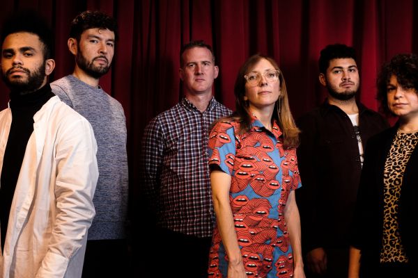 Mary Halvorson, Patricia Brennan, Nick Dunston, Tomas Fujiwara, Jacob Garchik and Adam O’Farrill.