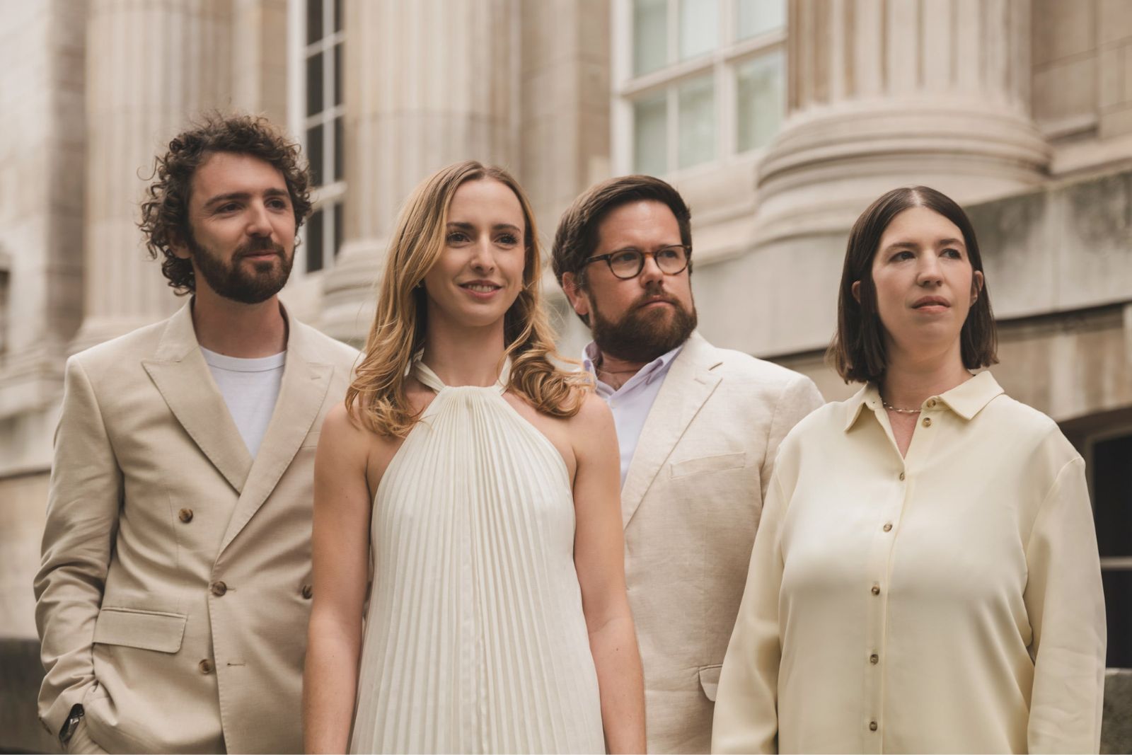 Members of the Castalian String Quartet.