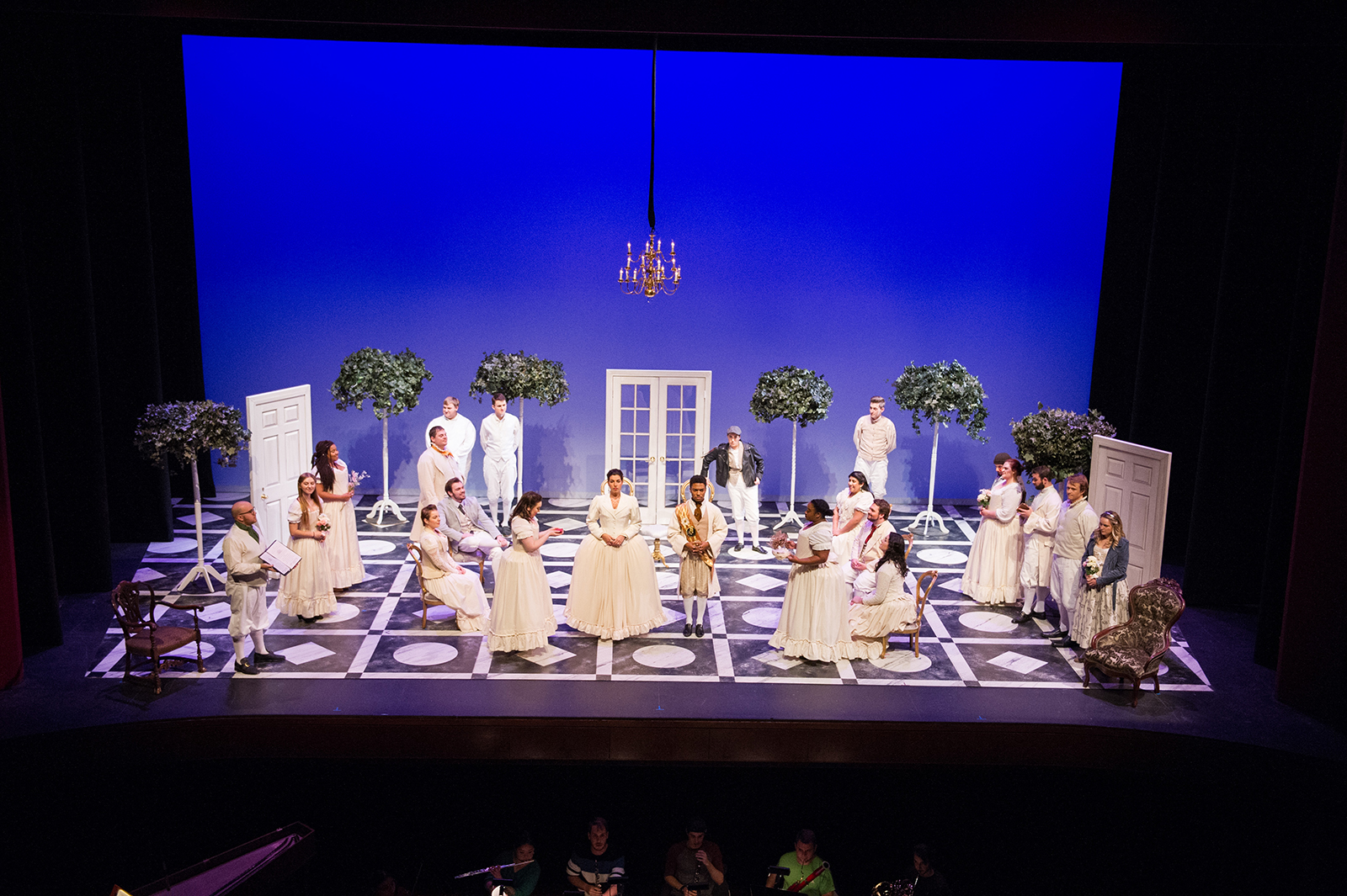The Maryland Opera Studio performs on stage.