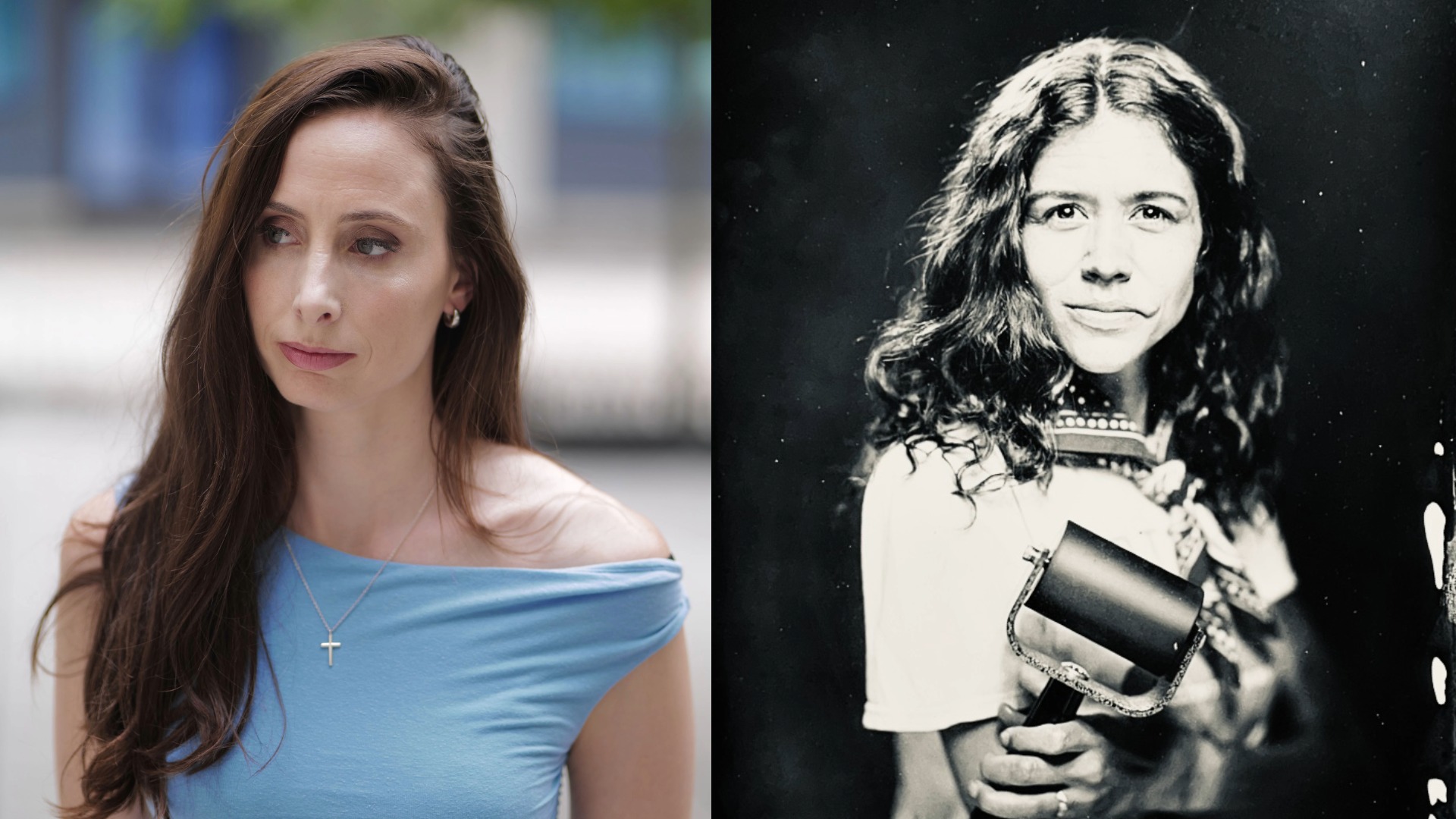 Photo of Kate Eberstadt and Kayla Clark.