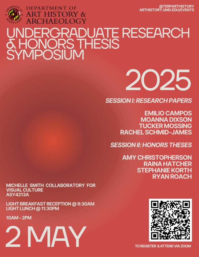Flyer for UG Research and Honors Thesis Symposium