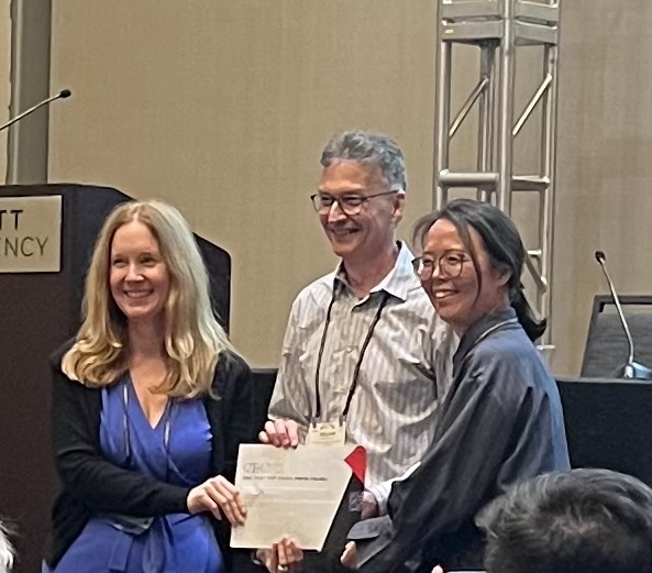 COMM Members winning PR Award at ICA