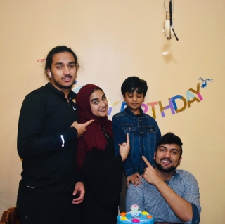 Nazea and her family